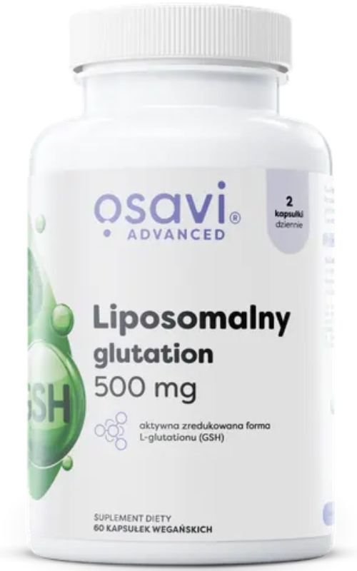 glutathione na co pomaga Osavi Liposomalny glutation 500 mg, 60 kaps - Skład | Cena | Opinie